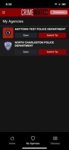 CRIMEWATCH Mobile Screenshot 3 of 8
