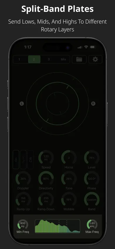 SpinBud - Rotary Speaker FX screenshot 2