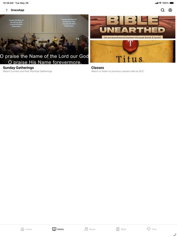 Grace in Marietta iPad screenshot