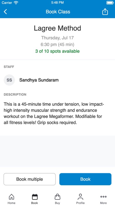 Strength + Wellness Collective iPhone screenshot 3 - Health & Fitness app