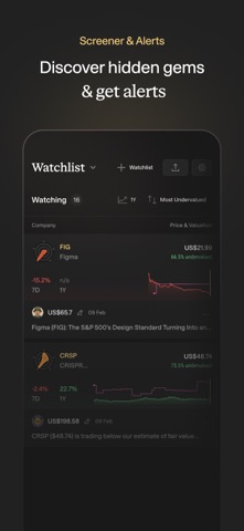 Simply Wall St App Store preview screenshot 9