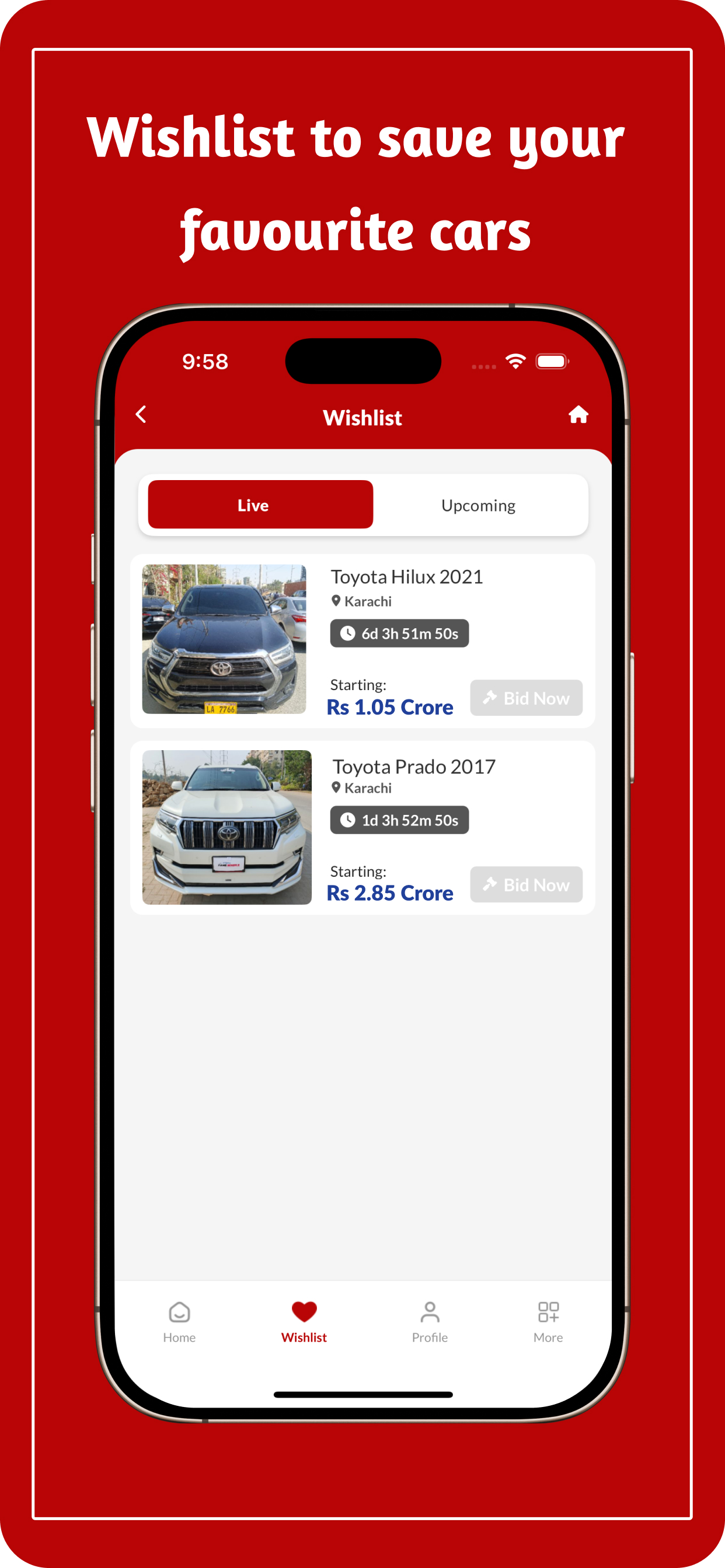 Famewheels Dealer App