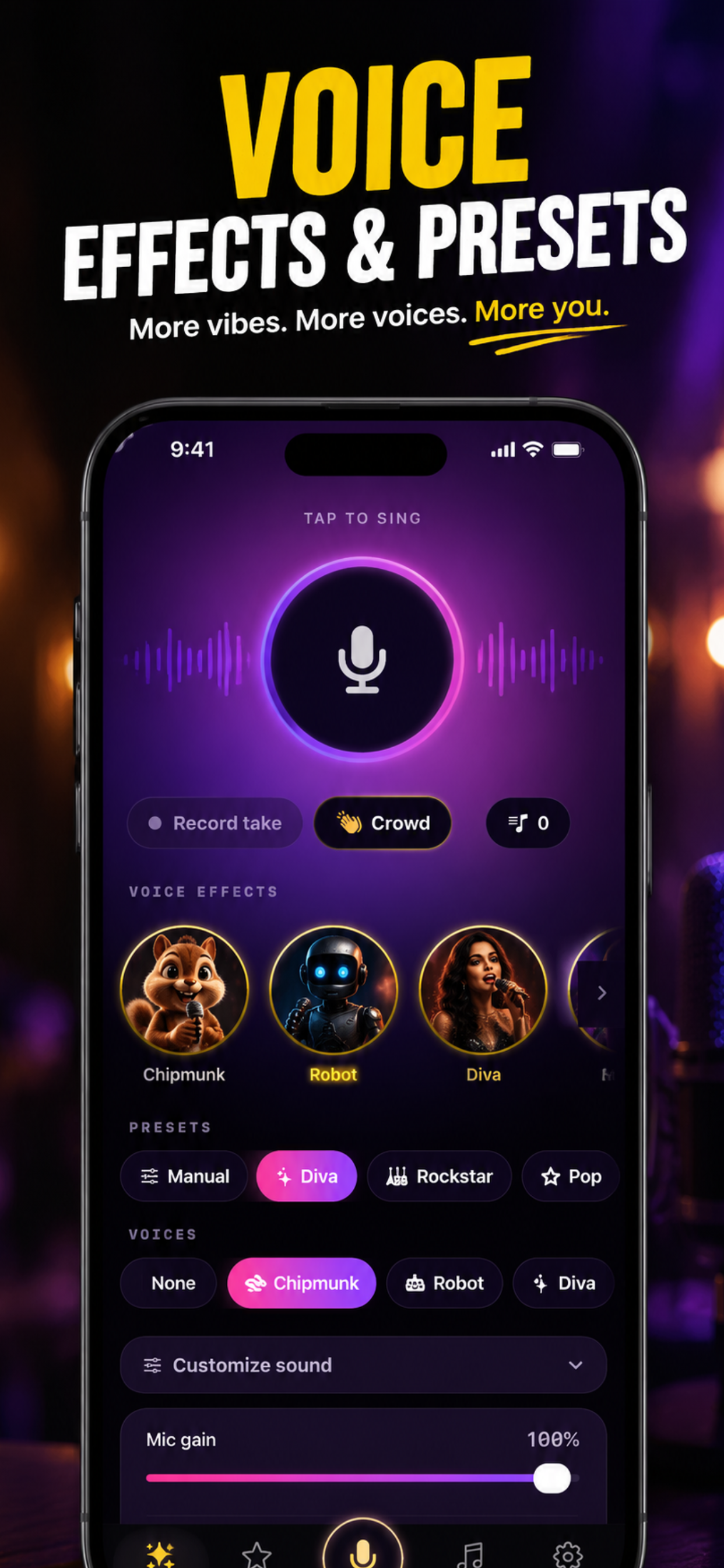 Karaoke Microphone: Sing Live screenshot 3
