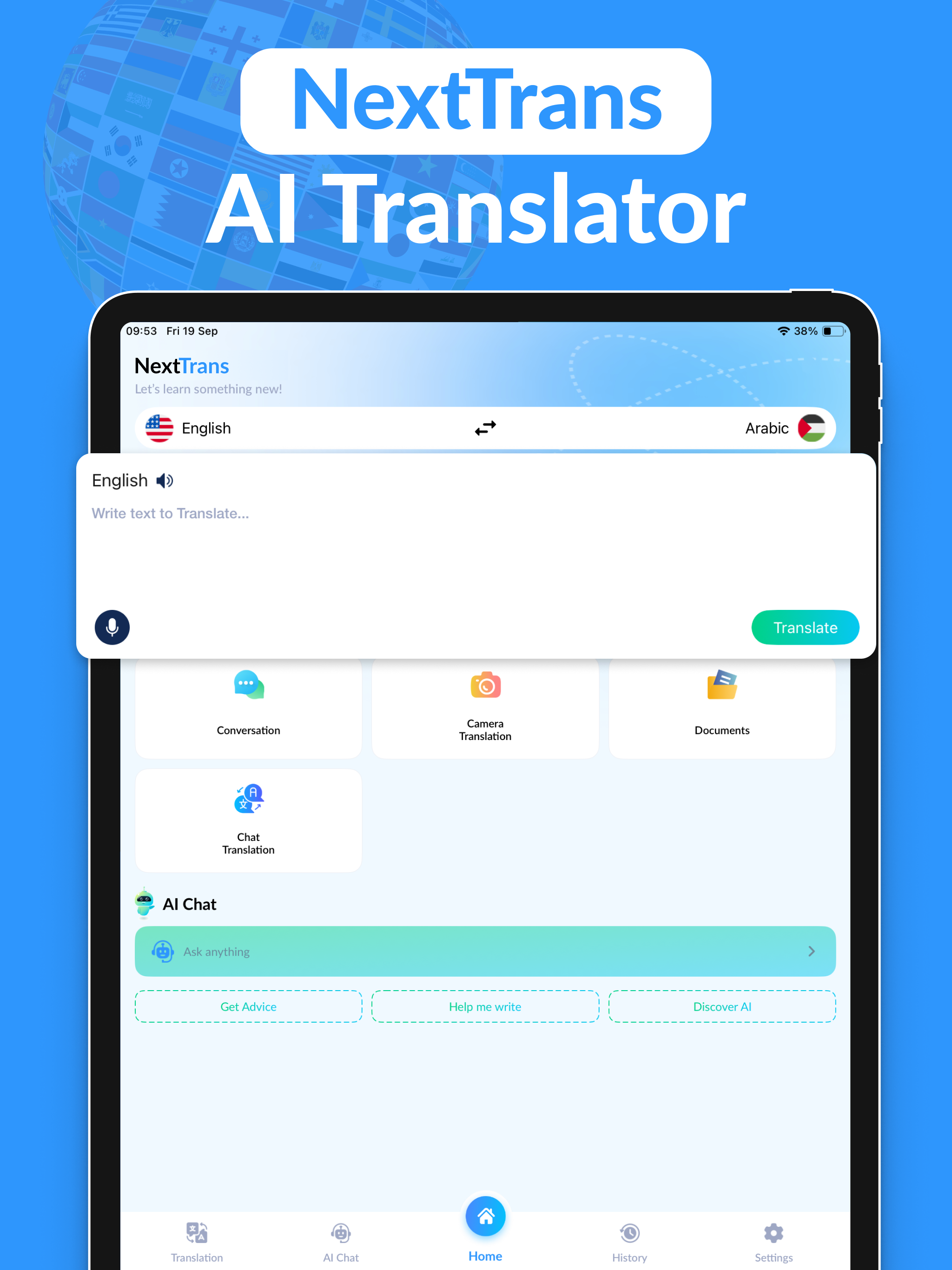 Nextrans: Al Chat Translator