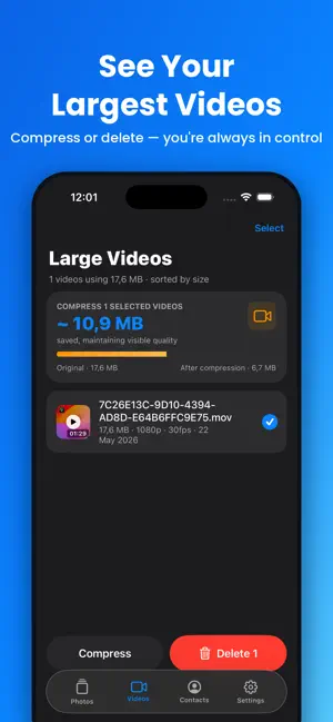 Sweep: Phone Cleaner screenshot 1
