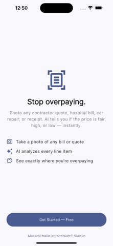 FairScan screenshot
