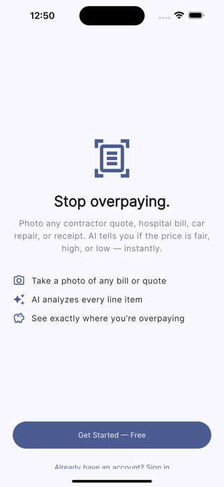 FairScan Screenshot 2 of 6