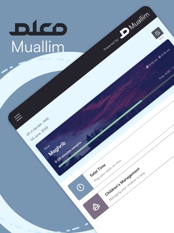 Muallim App iPad screenshot