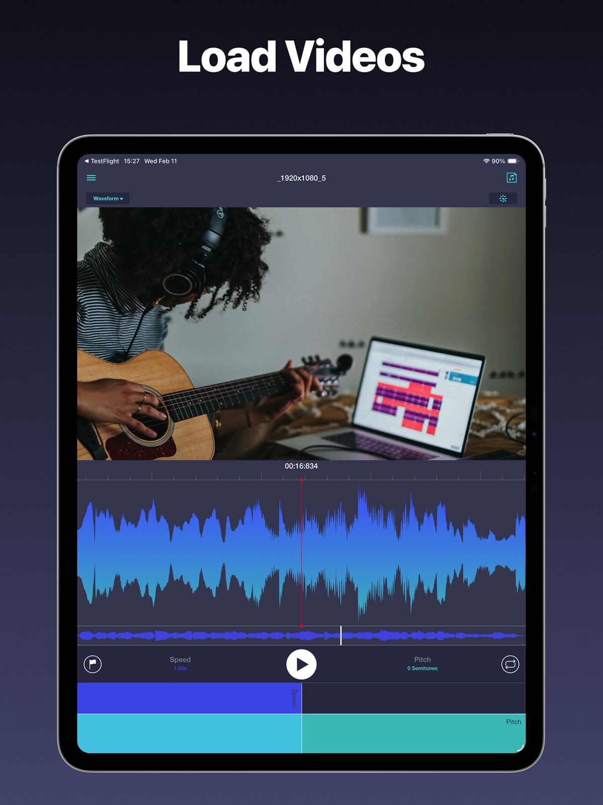 Slow Down Music | Transcribe+ ipad screenshot 4