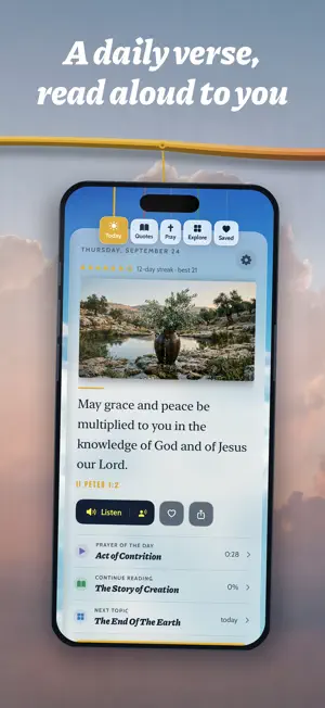 Christian Bible: Hollow Prayer screenshot 1