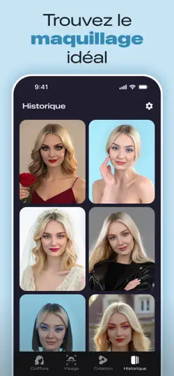Capture d'écran de Beautify: Coiffure, Maquillage sur iPhone 3
