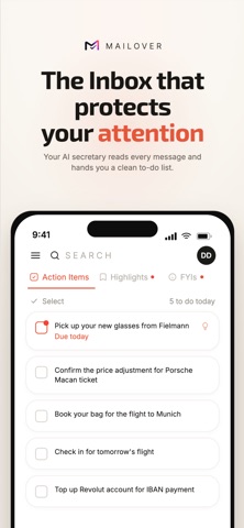 MailOver: AI Email Client Screenshot 1 of 10