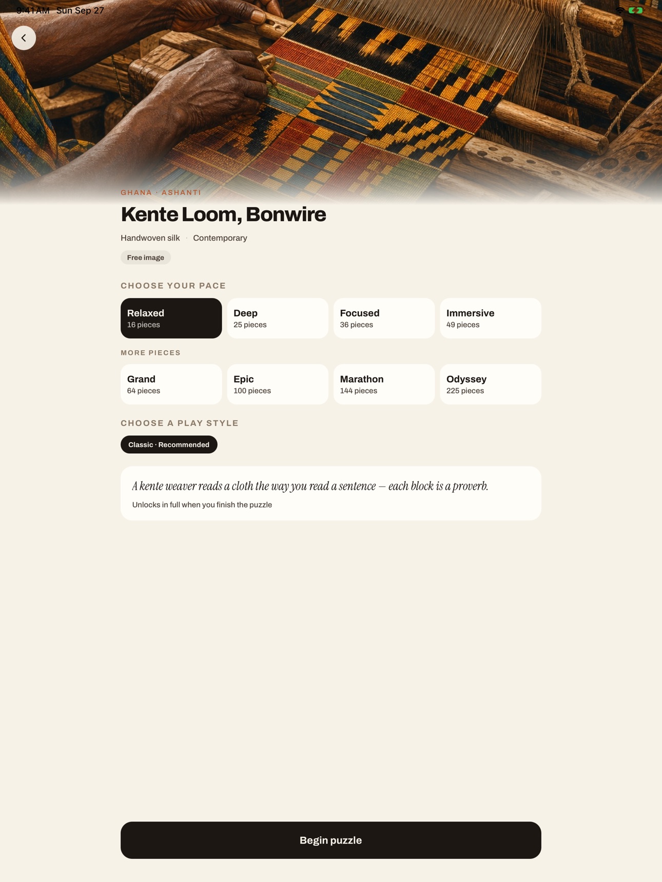 Screenshot 12 of Kanzi - Africa Jigsaw
