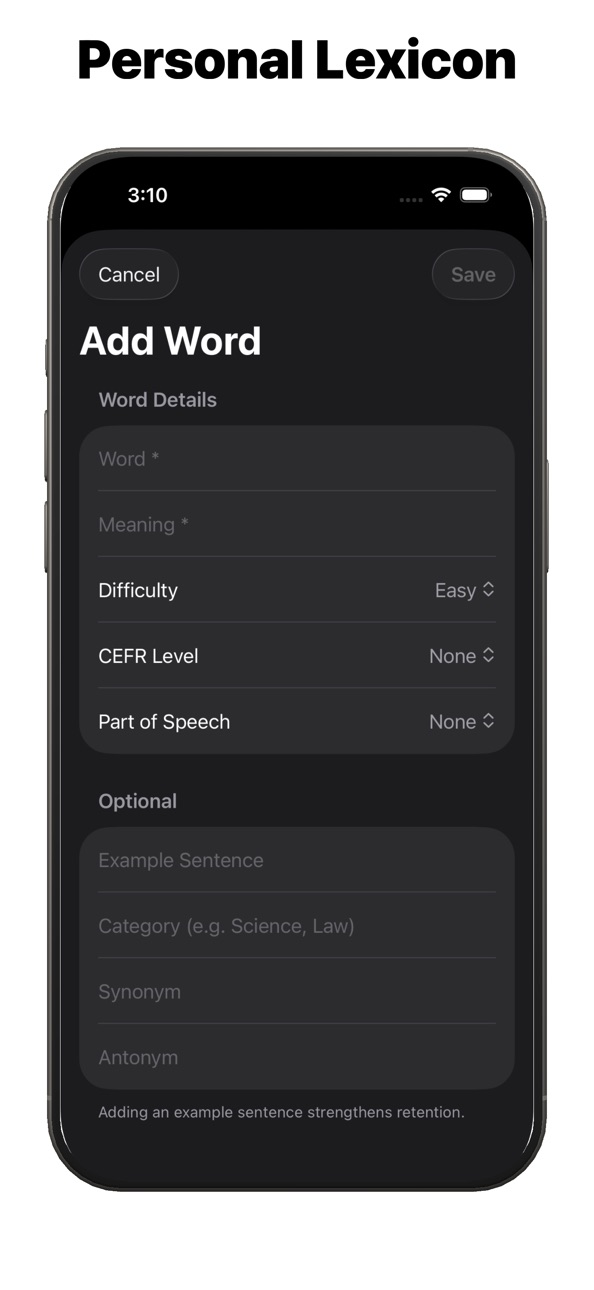 iPhone screenshot