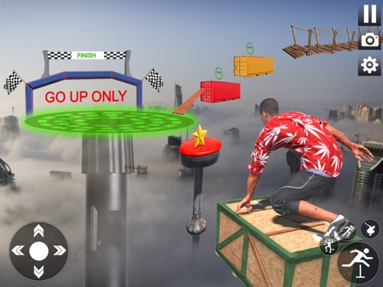 Screenshot #4 pour Jumping Up Parkour Sim 3D Game