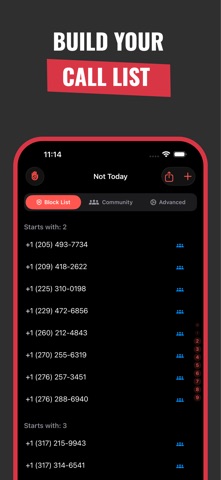 Not Today: Text & Call Blocker Screenshot 5 of 7