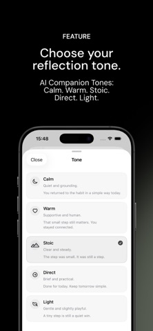 QuietOne: Gentle Habit Tracker Screenshot 8 of 10