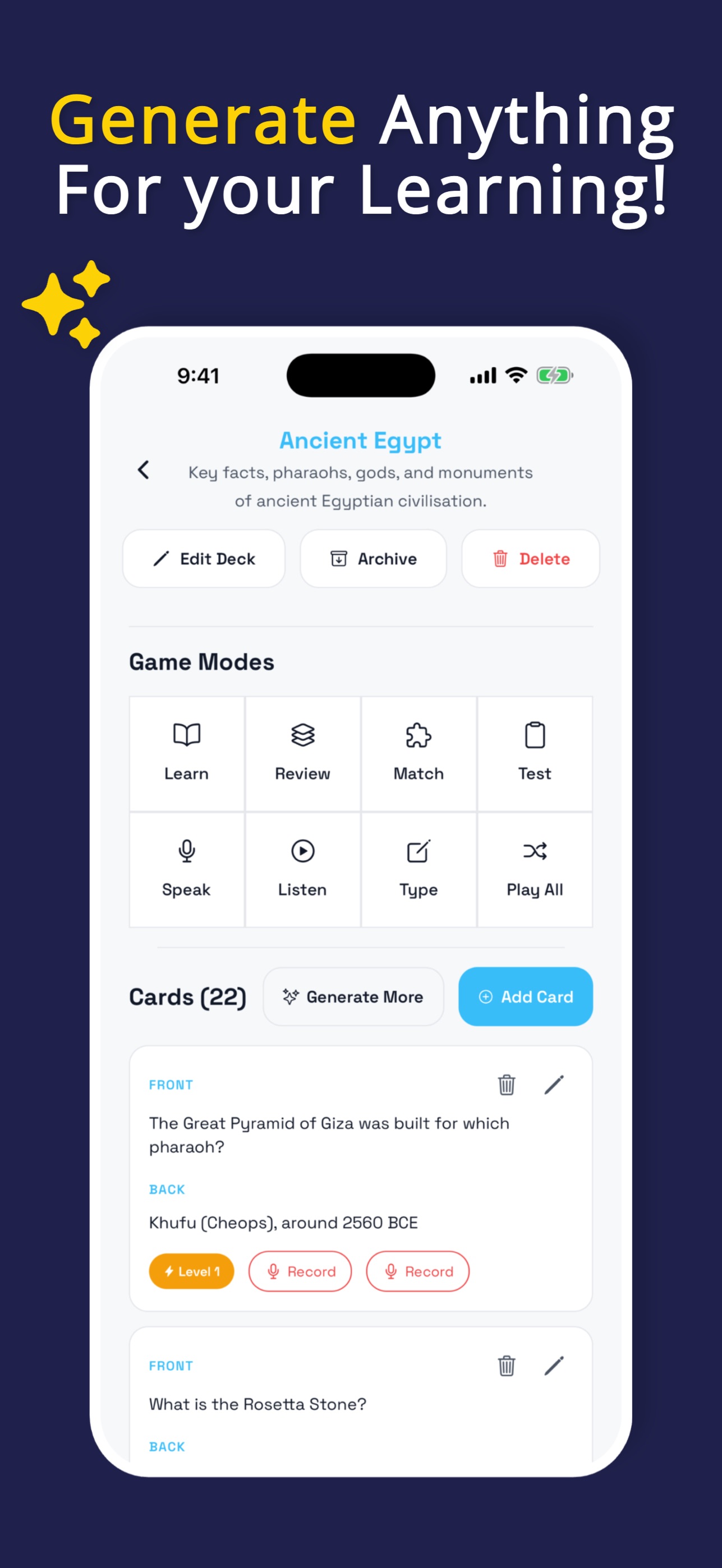 Screenshot 4 of Flashcard RPG: Learn & Level