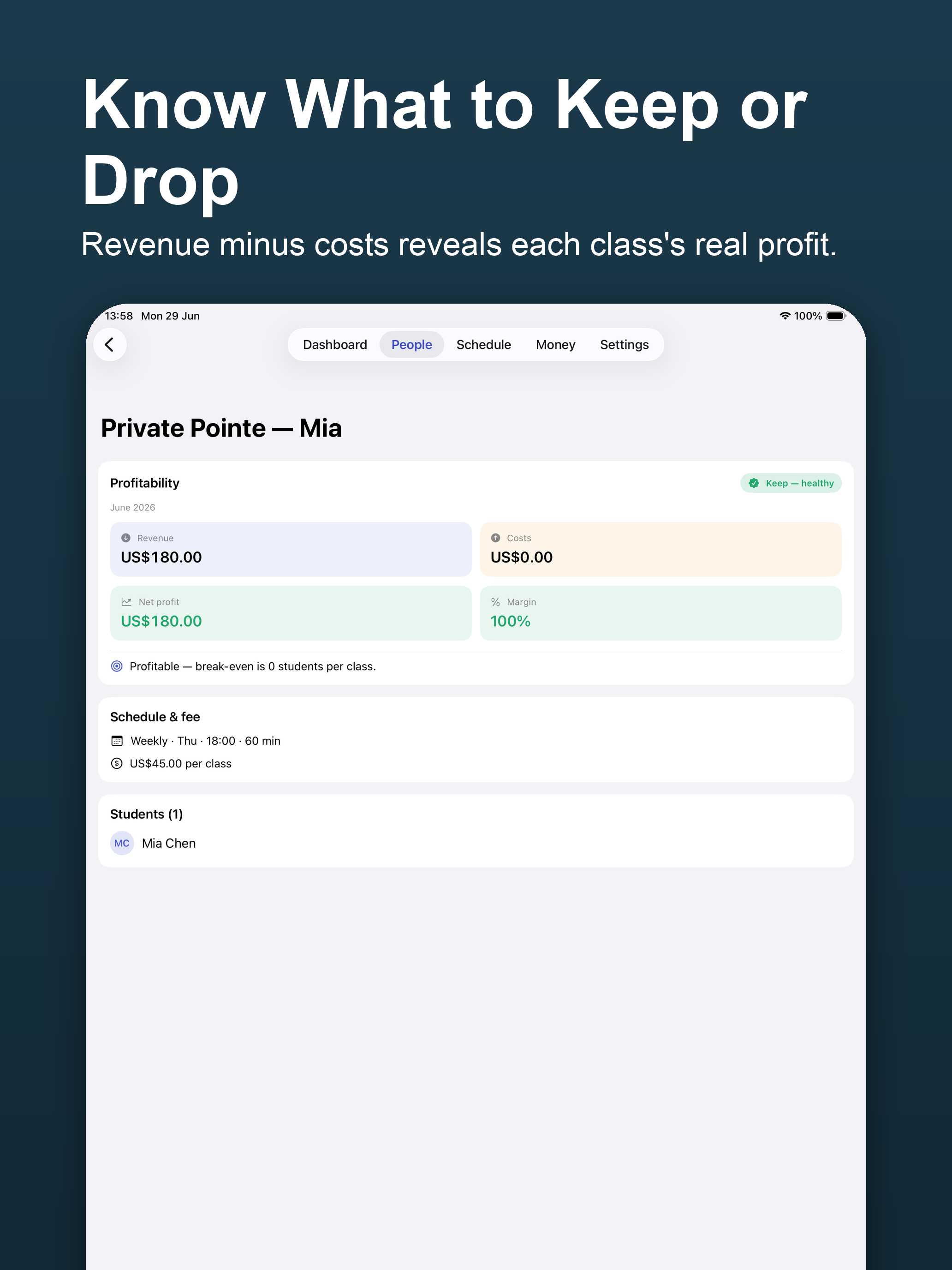 Rostra: Class & Client Manager screenshot 9