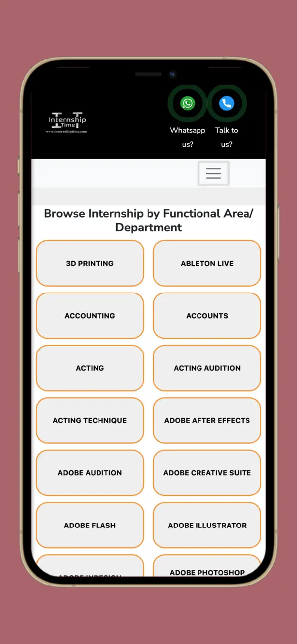 Screenshot #2 pour Internship Time