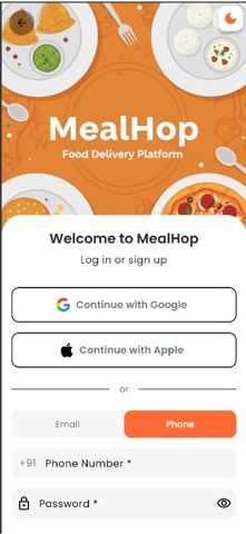 MealHop: Food Delivery screenshot