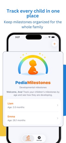 PediaMilestones: Baby Skills screenshot