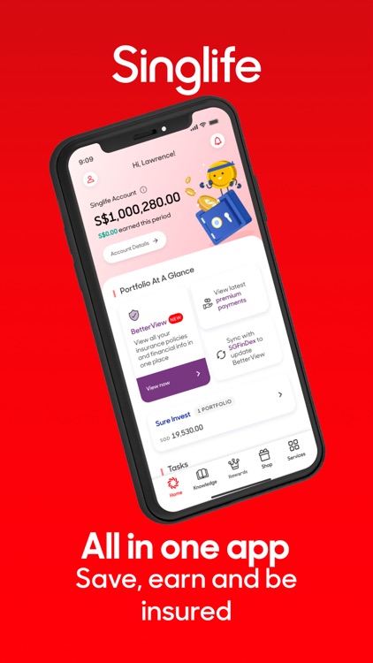Singlife: Save, Earn, Insure screenshot-0