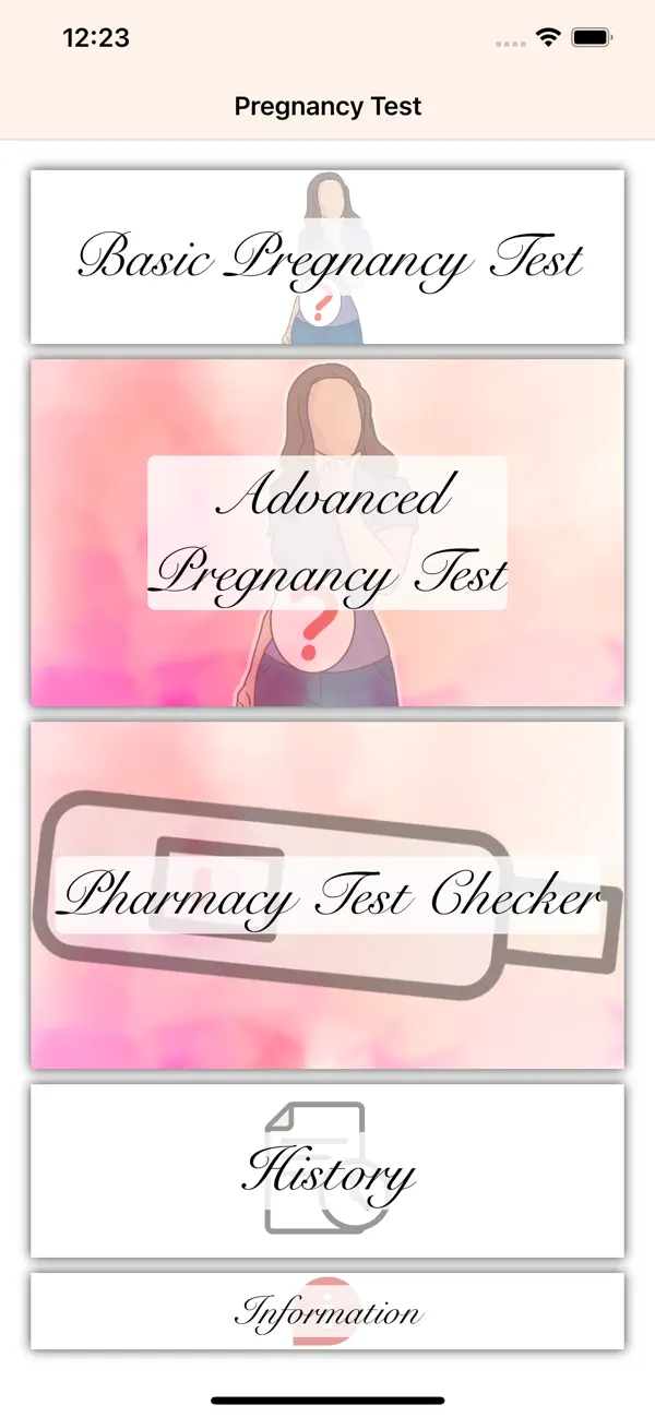Screenshot #1 pour Test de grossesse - Quiz