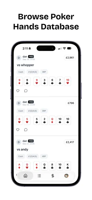 Poker Hand History App screenshot 4