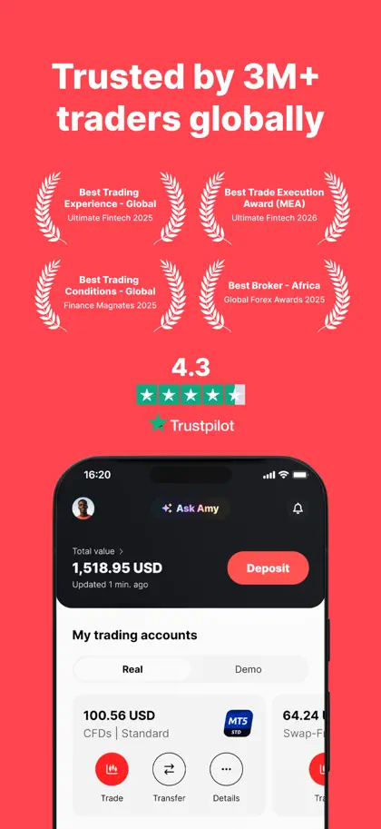 Screenshot 4 von 5 zu Deriv - Online Trading