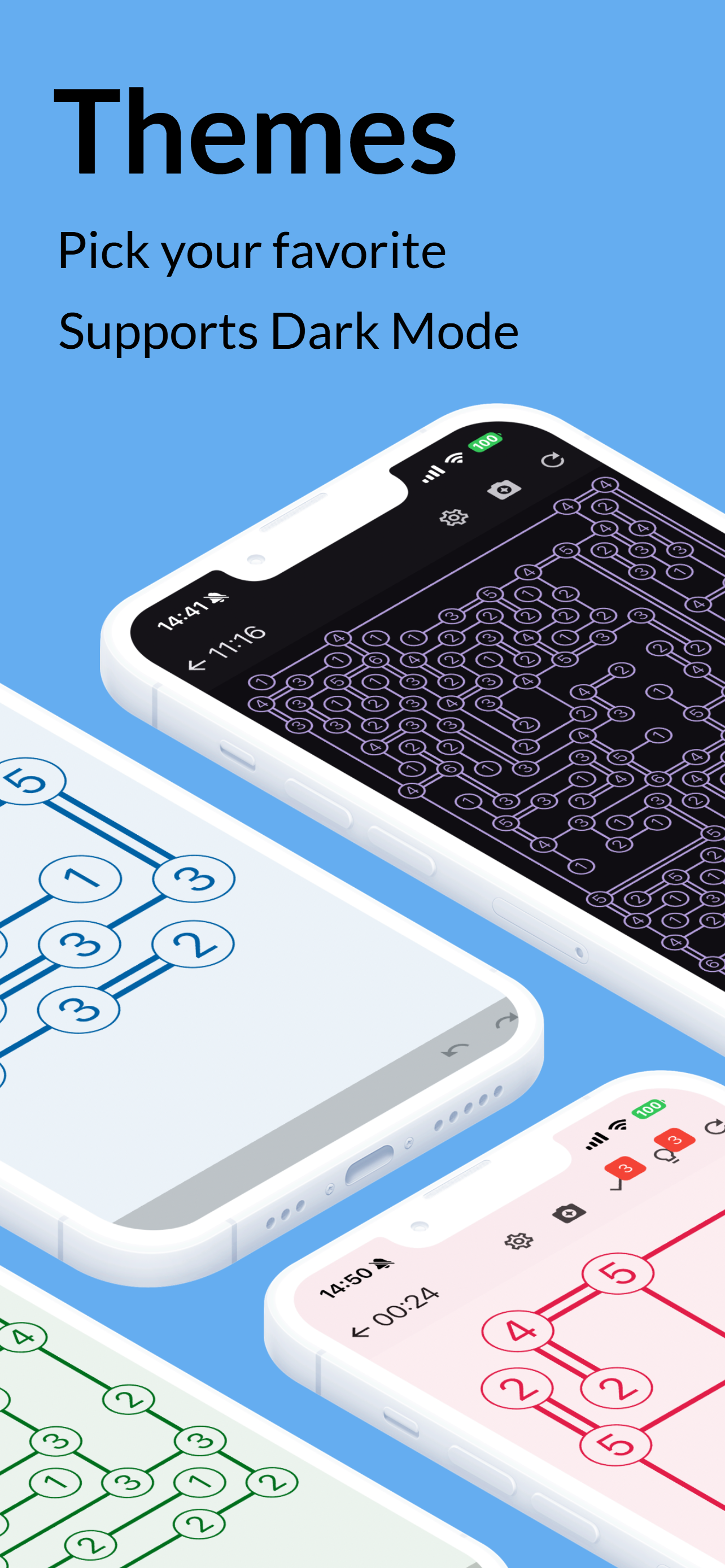 Hashi: Linkdoku Bridges Puzzle screenshot 2