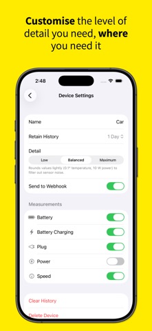 BTHome Monitor screenshot