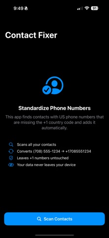 ContactFixer Screenshot 1 of 4
