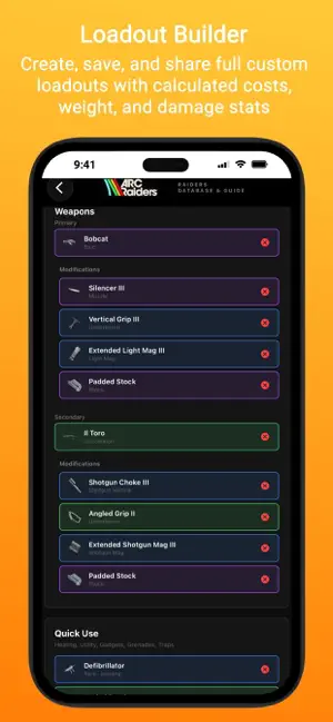 ARC Intel: A Raiders Database screenshot 1