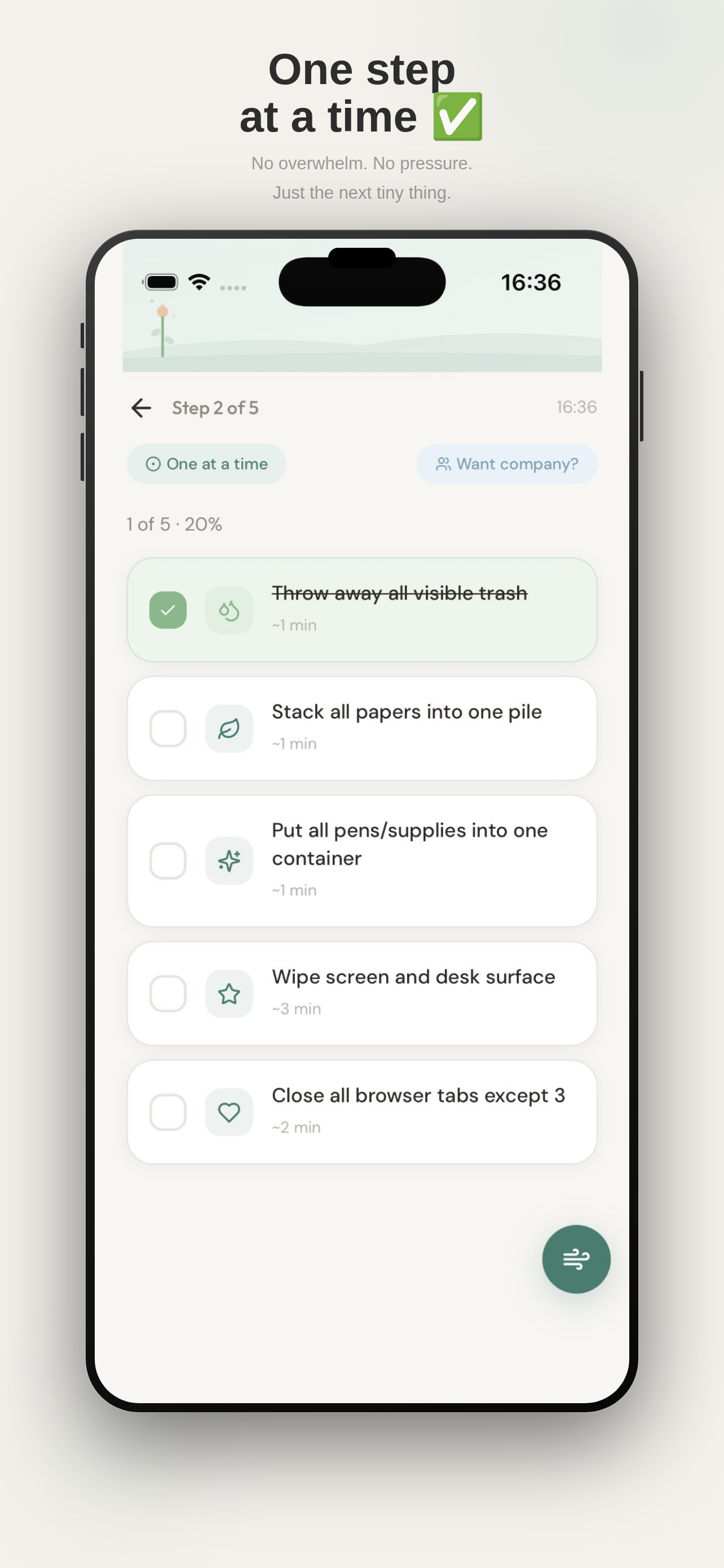 Tiny Step screenshot 2