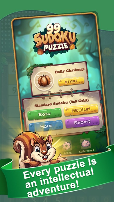 99 Sudoku Puzzle app screenshot
