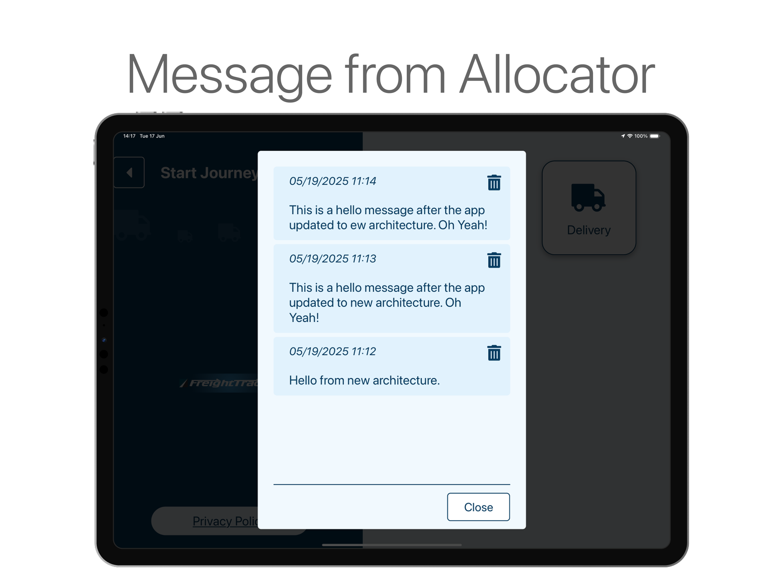 FreightTracker Driver App screenshot 9