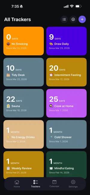 Resetlio: Habit Streak Tracker screenshot 2