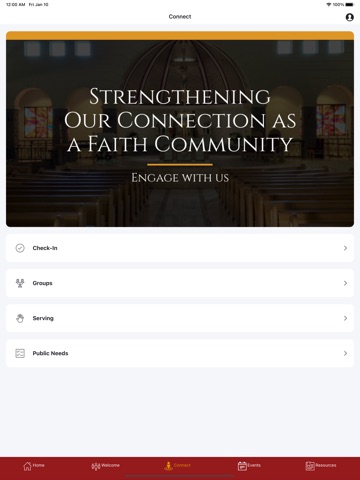 Holy Spirit Tempe iPad screenshot