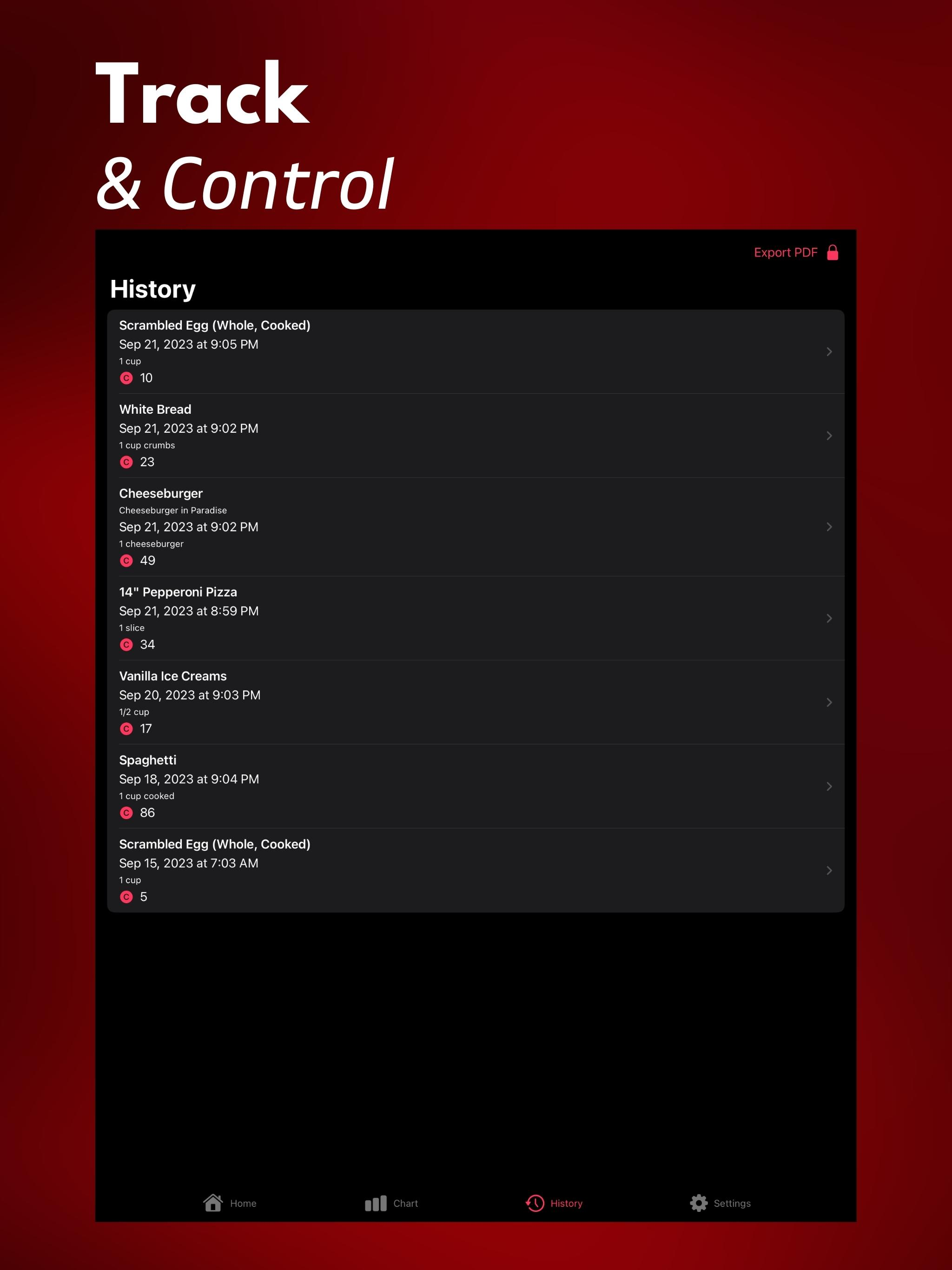 Carb Counter & Tracker screenshot 11