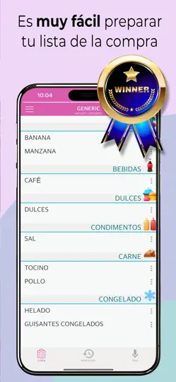 Captura de pantalla de SHOPPPY - Lista De La Compra en iPhone 2