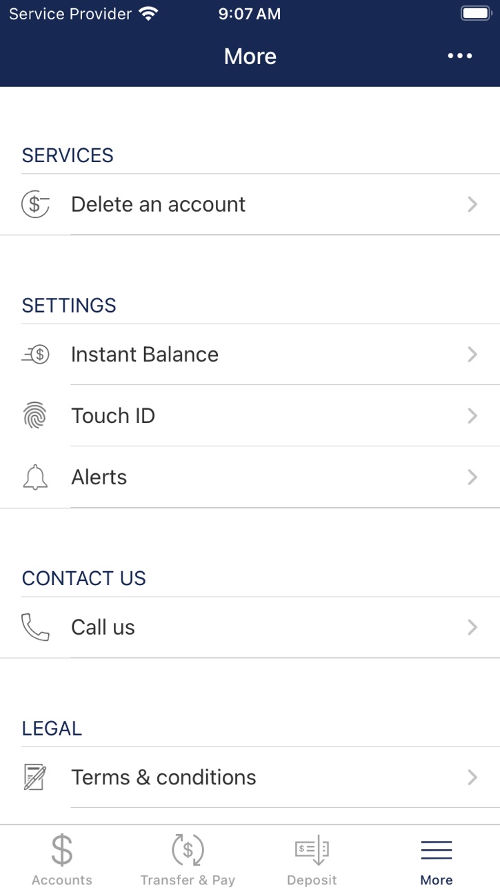 iPhone screenshot