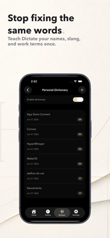 dictate. — Voice to Text Screenshot 4 of 9