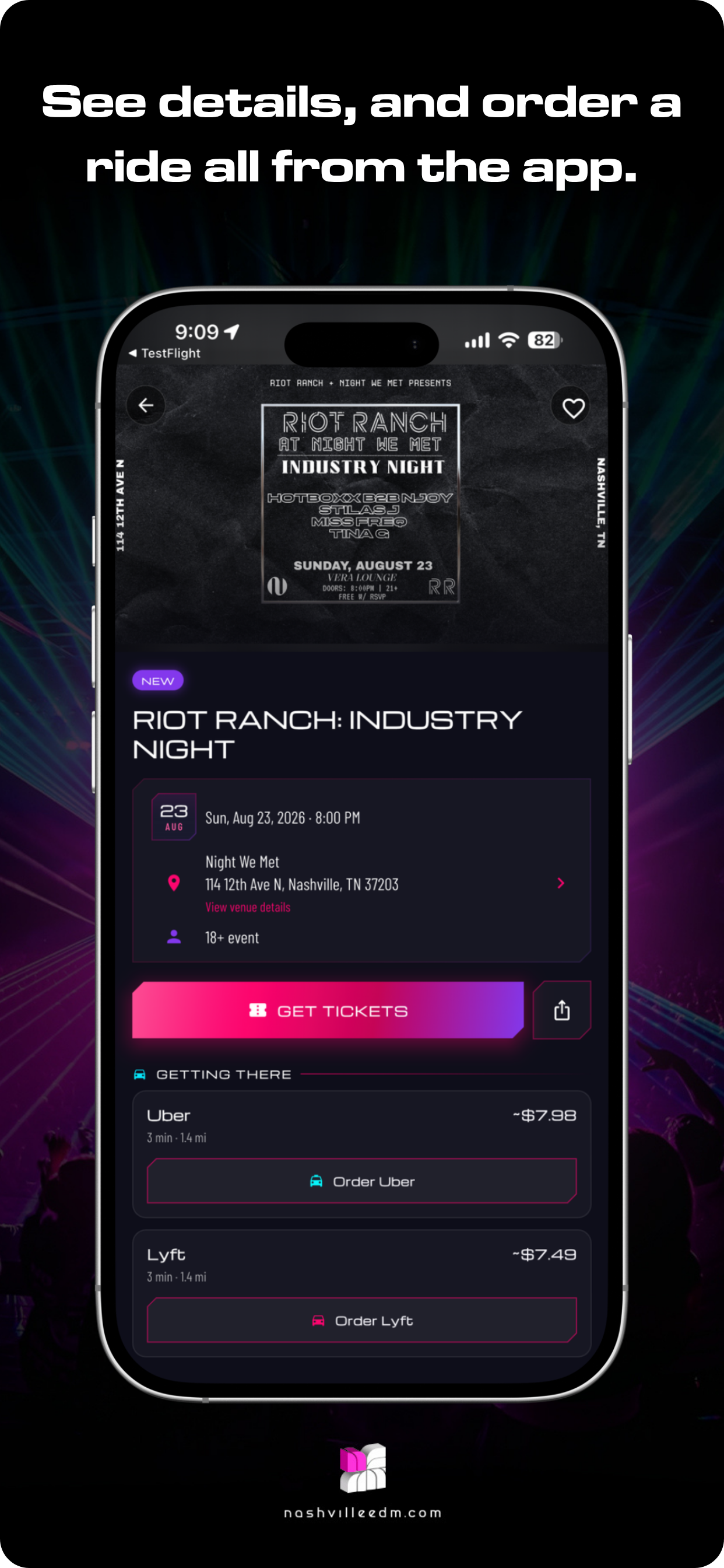 Nashville EDM screenshot 3