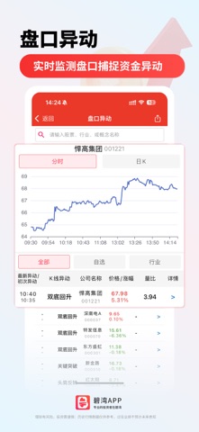 碧湾-AI选股股票行情分析 screenshot