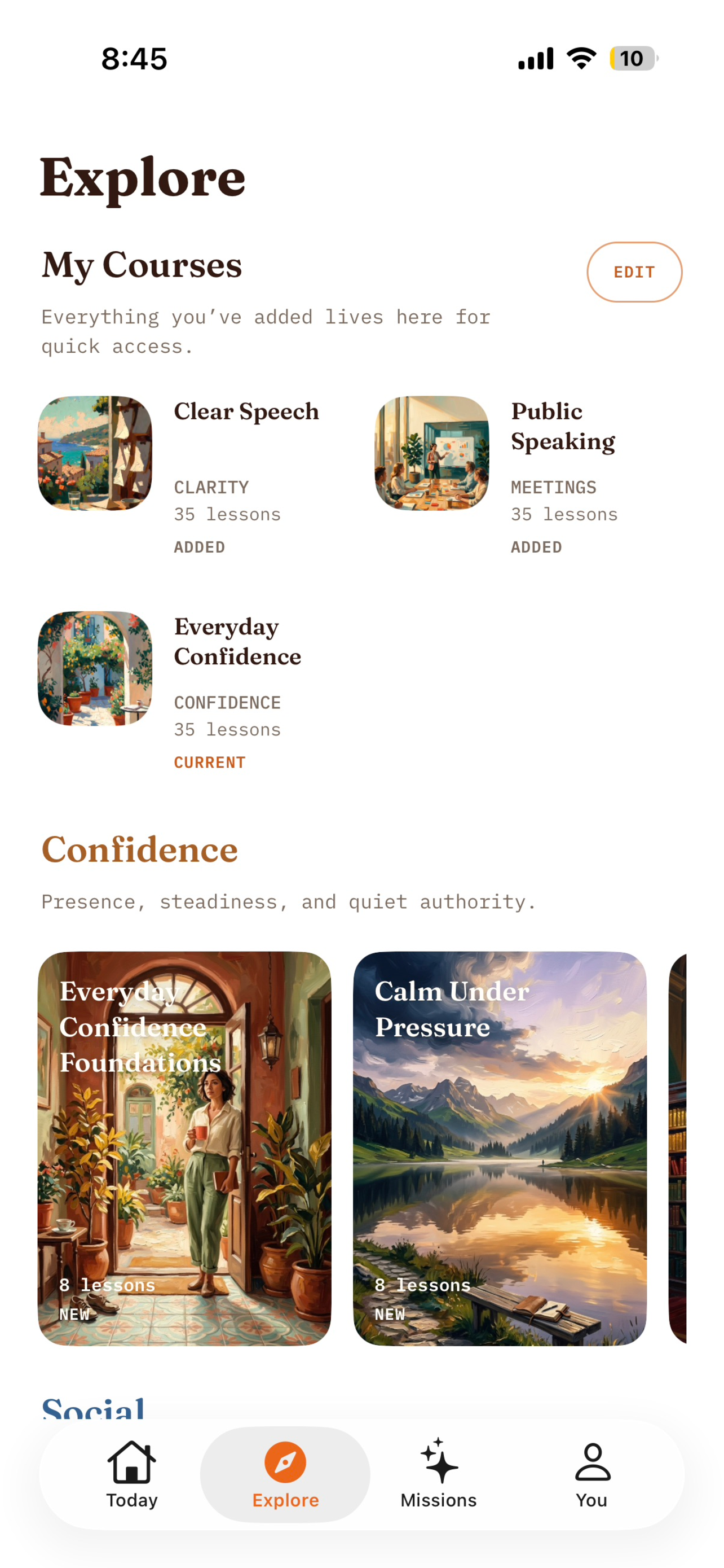 Podium Speaking Coach screenshot 2