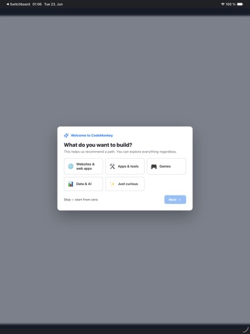 CodeMonkey: Learn to Code iPad screenshot