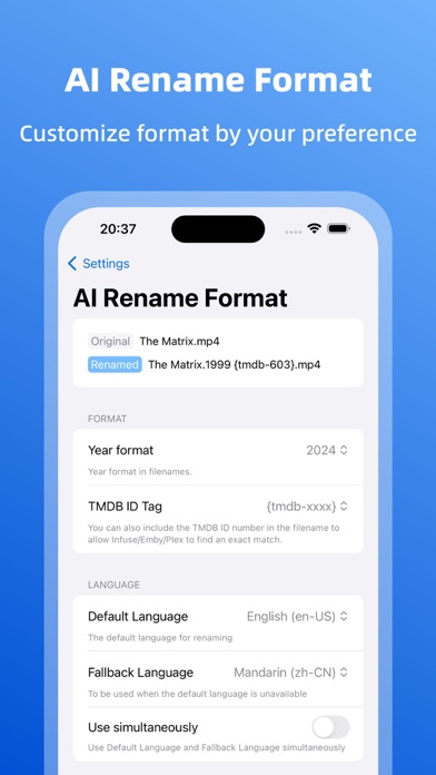 VRenamer Screenshot