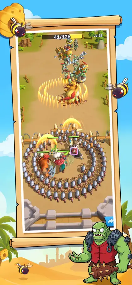 Screenshot 4 di 5 di اكس كلاش