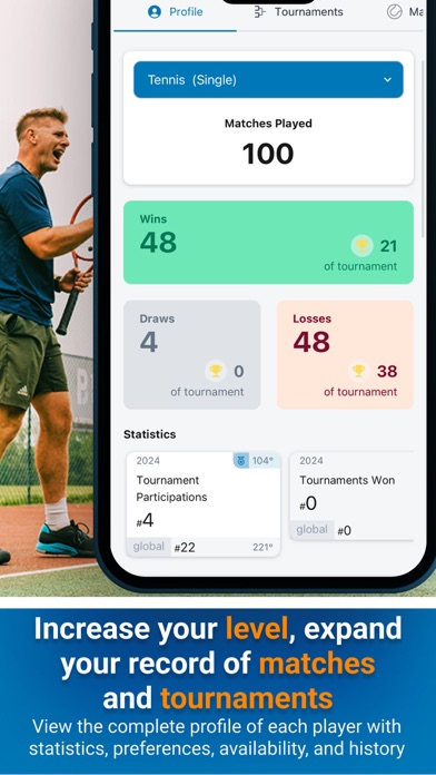 Gameset - Tennis and Padel Screenshot